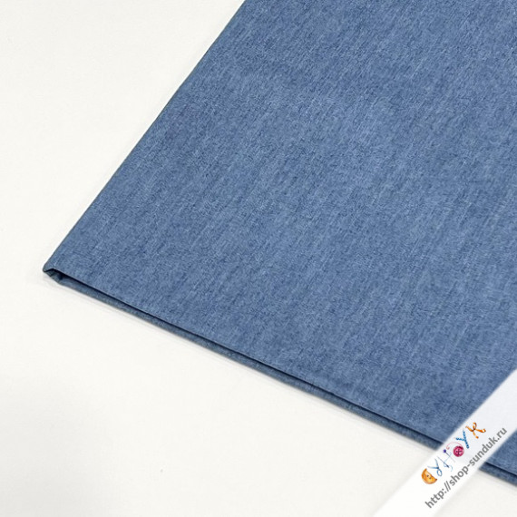 Джинс тонкий светло-синий [204-538]